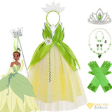 Fantasia Infantil - Princesa Tiana (Luxo)