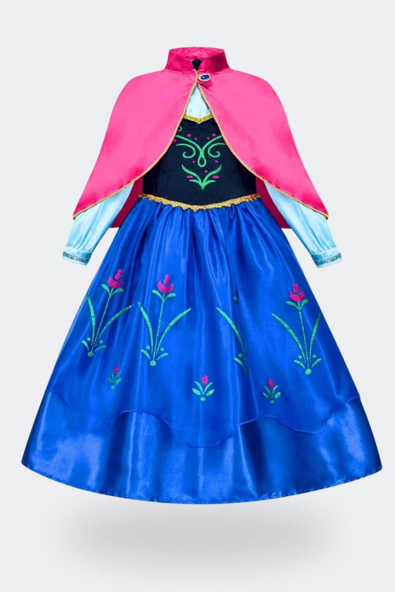 Fantasia - Vestido Anna Frozen - Super Kids Fantasia
