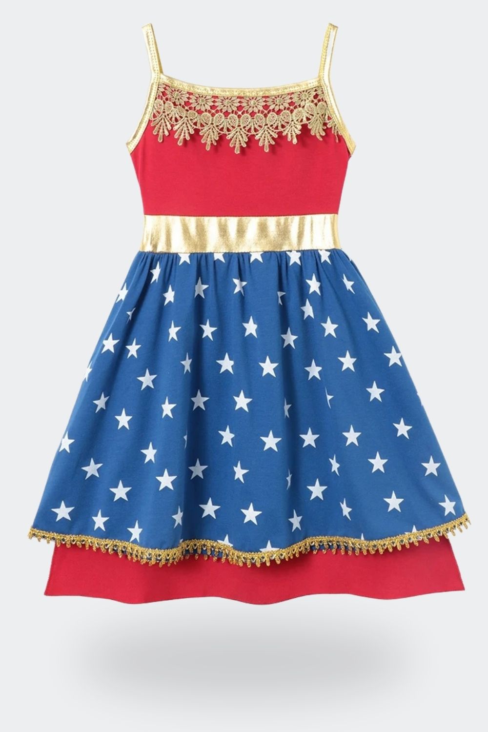 Fantasia Mulher Maravilha - Linha Casual (Verão) | Super Kids Fantasia