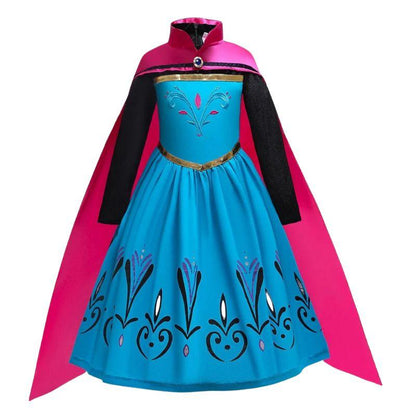 Fantasia Elsa Frozen Infantil | Vestido de Festa de Coroação