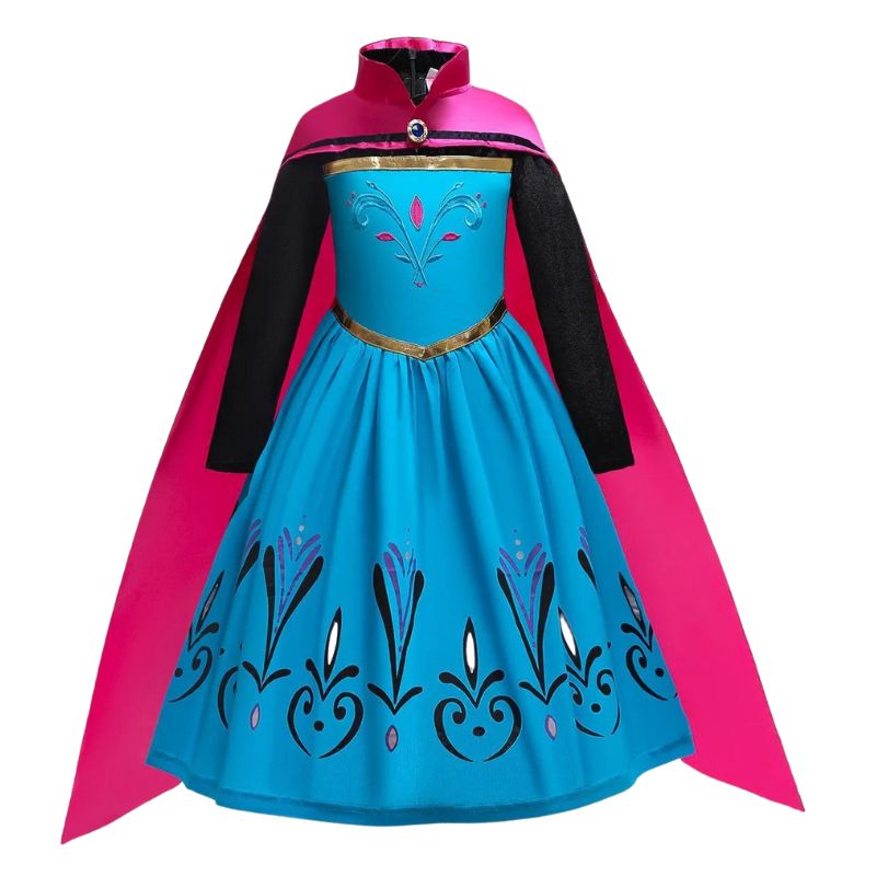 Fantasia Elsa Frozen Infantil | Vestido de Festa de Coroação