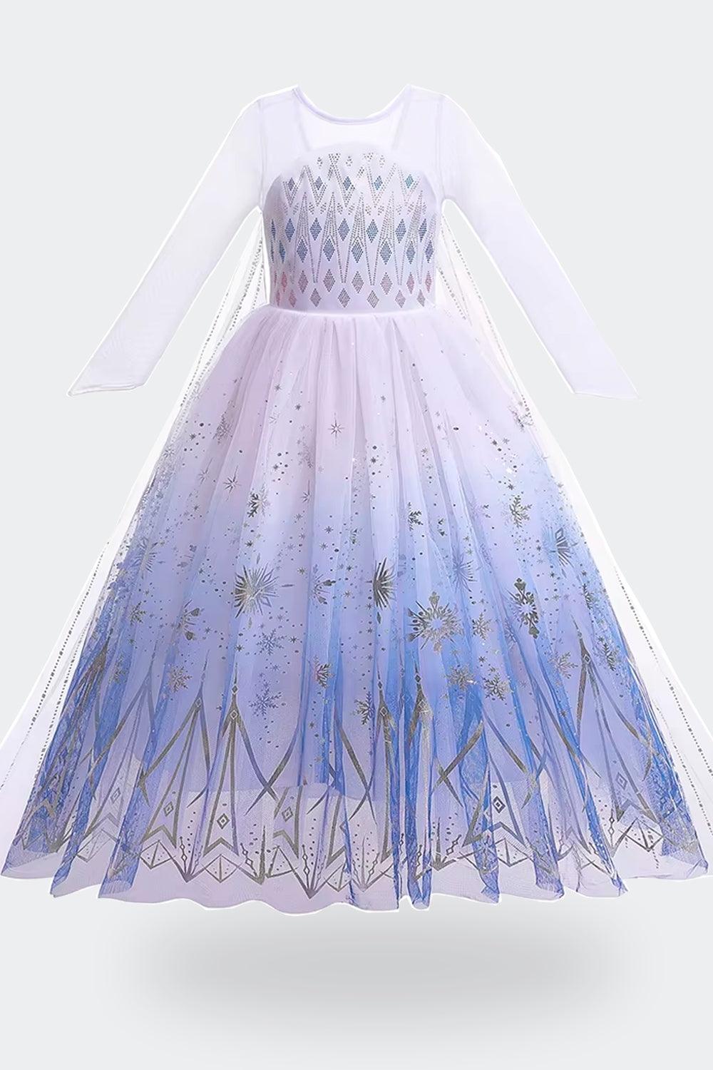 Fantasia Elsa Frozen 2 Infantil - Vestido Super Kids Fantasia
