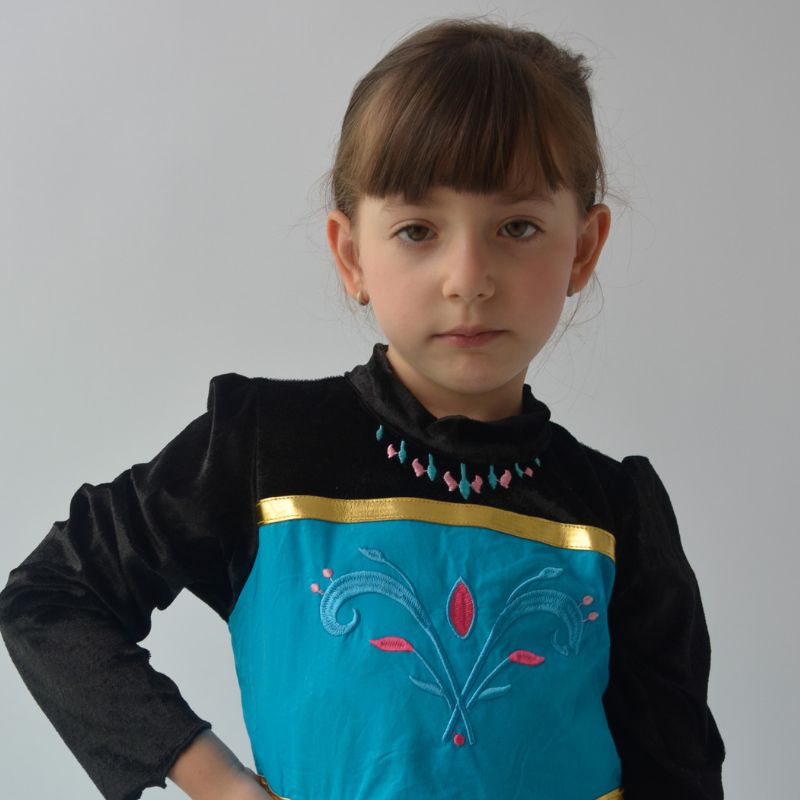 Fantasia Elsa Frozen Infantil | Vestido de Festa de Coroação