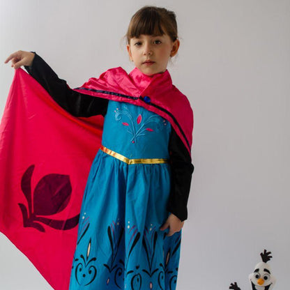 Fantasia Elsa Frozen Infantil | Vestido de Festa de Coroação