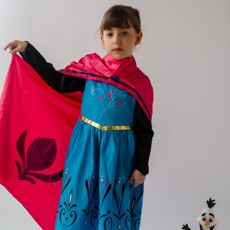 Fantasia Elsa Frozen Infantil | Vestido de Festa de Coroação