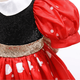Fantasia Infantil Minnie Vestido de Bolinhas | Super Kids Fantasia