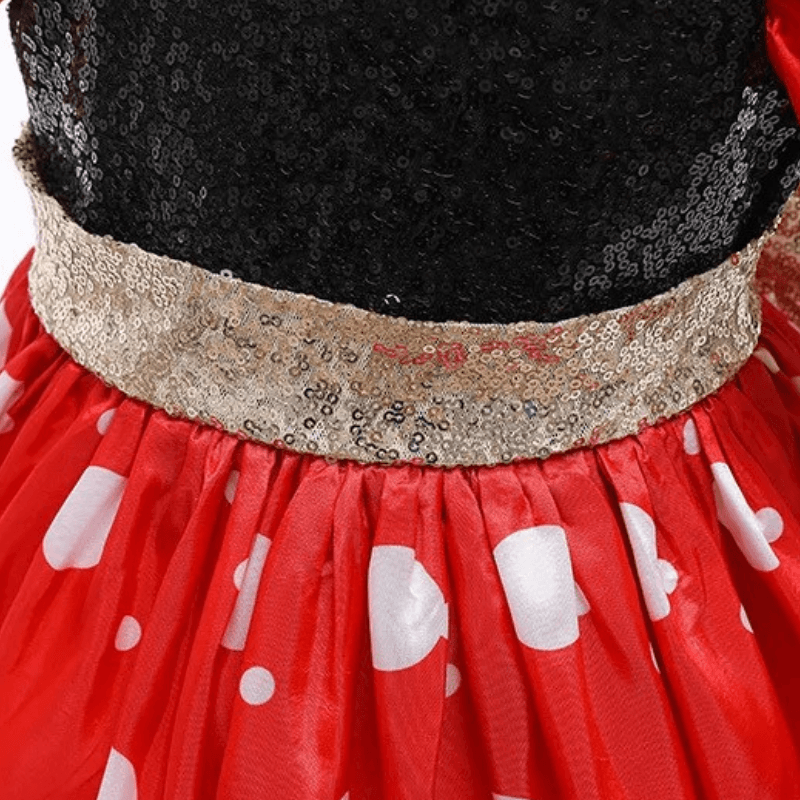Fantasia Infantil Minnie Vestido de Bolinhas | Super Kids Fantasia