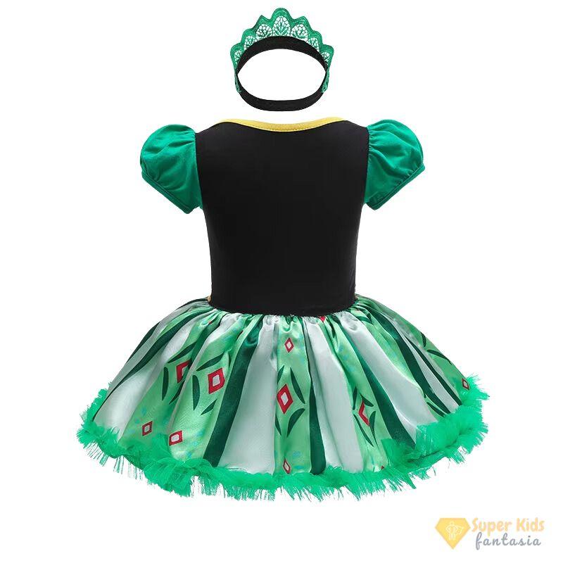 Fantasia de Bebê Anna Frozen | Princesa de Arendelle | Super Kids Fantasia