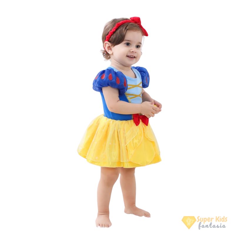 Fantasia de Bebê Branca de Neve | Super Kids Fantasia