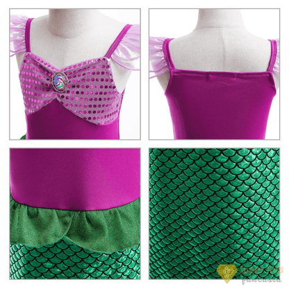 Fantasia - A pequena Sereia - Ariel - Super Kids Fantasia