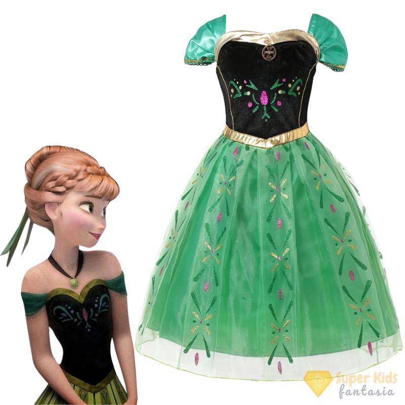 Disney Store Fantasia Anna Frozen Disney Anna Frozen Vestido