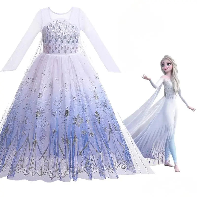 Fantasia Elsa Frozen 2 - Infantil | Super Kids Fantasia