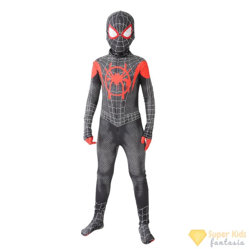 Fantasia Infantil - Homem Aranha - Miles Morales (Aranhaverso) - Super Kids Fantasia