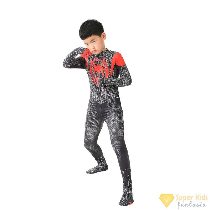 Fantasia Infantil - Homem Aranha - Miles Morales (Aranhaverso) - Super Kids Fantasia