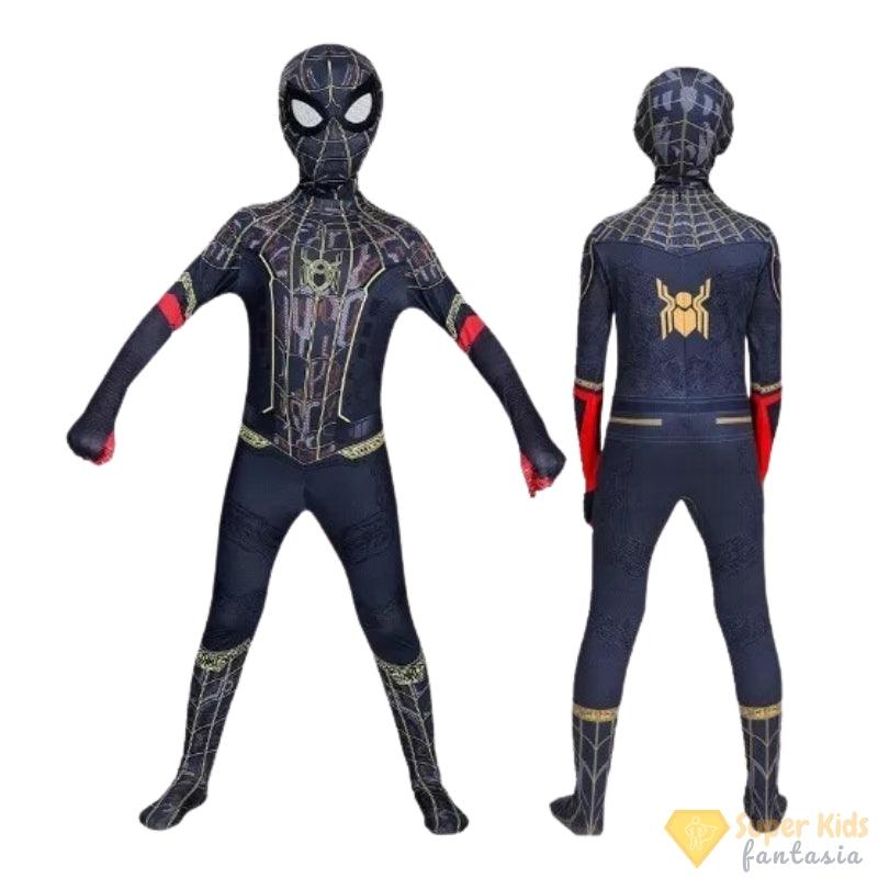 Fantasia Infantil - Homem Aranha sem volta pra casa (Black) - Super Kids Fantasia