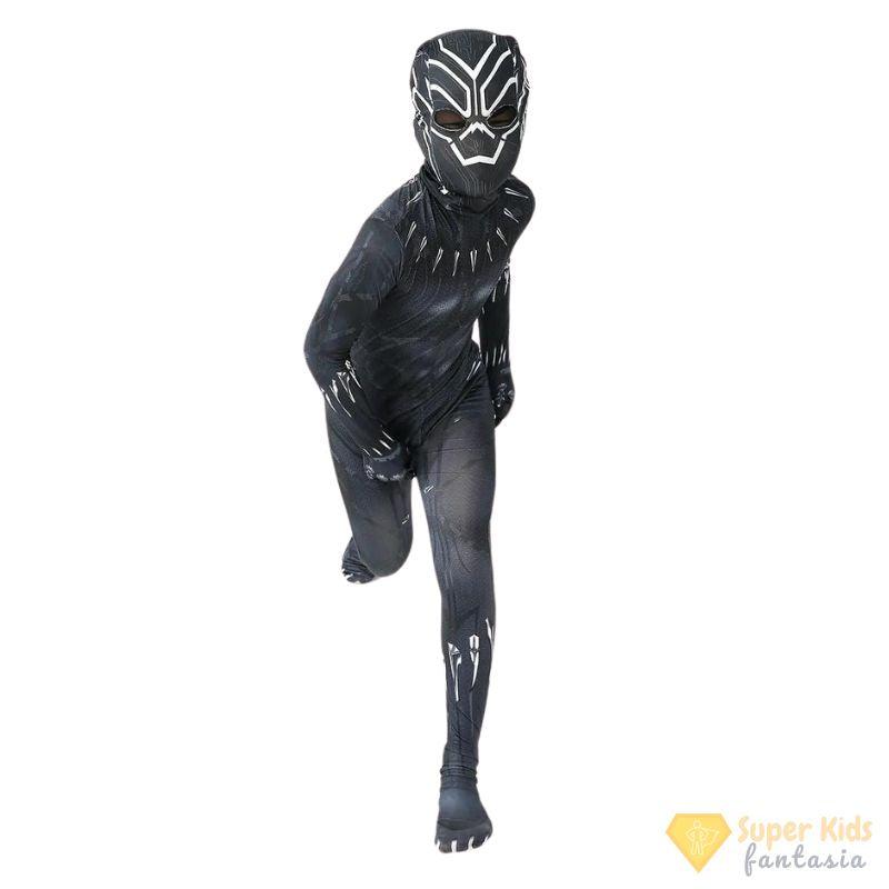 Fantasia Infantil - Pantera Negra - Super Kids Fantasia