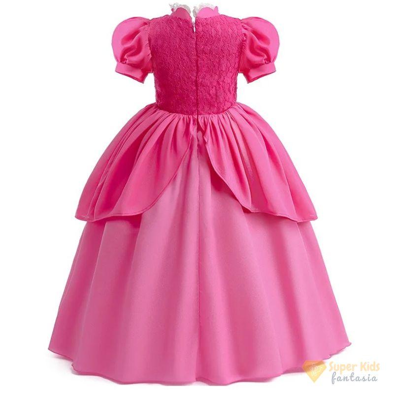 Fantasia Infantil - Princesa Peach - Super Kids Fantasia