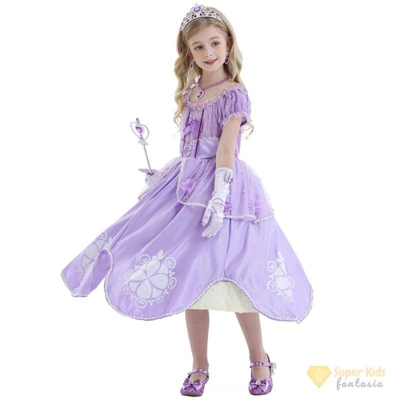 Fantasia Infantil - Princesa Sofia (Luxo) - Super Kids Fantasia