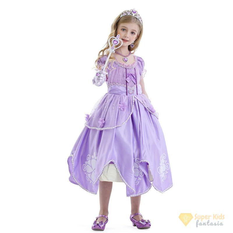 Fantasia Infantil - Princesa Sofia (Luxo) - Super Kids Fantasia