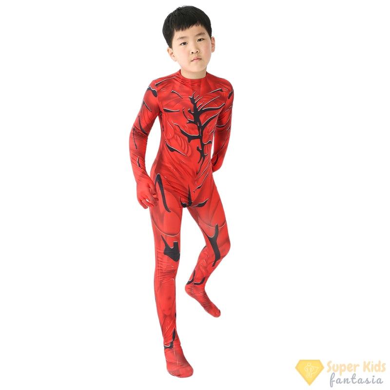 Fantasia Infantil - Venom Vermelho - Super Kids Fantasia