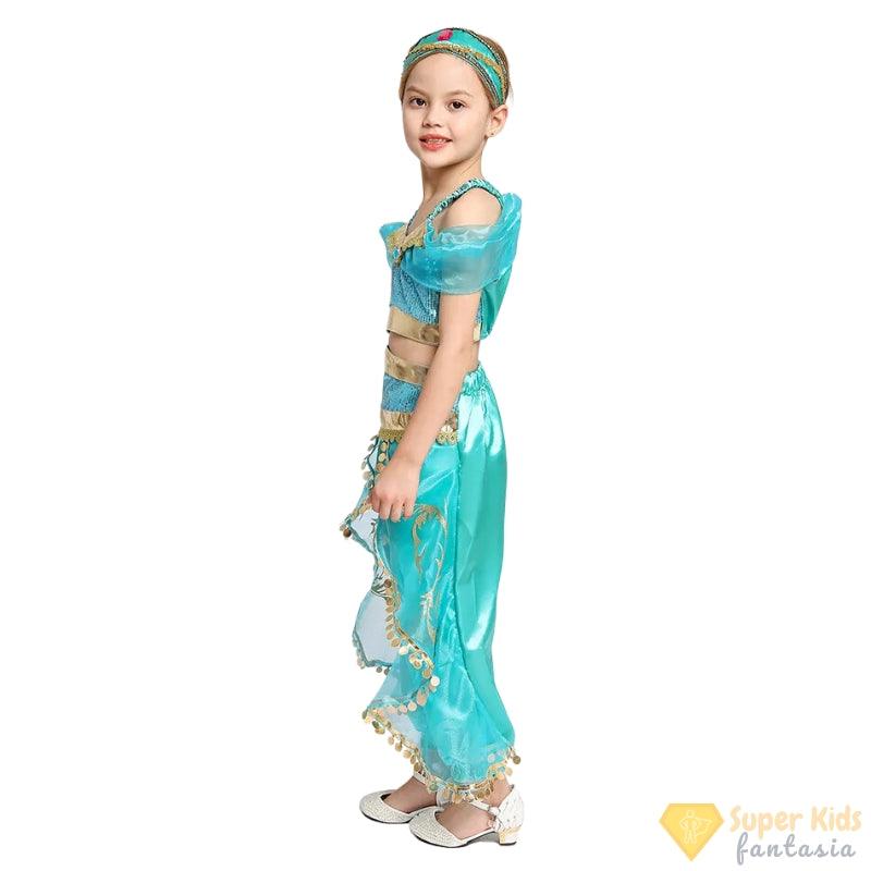 Fantasia - Princesa Jasmine - Super Kids Fantasia