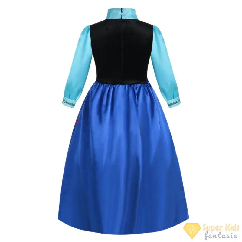 Fantasia - Vestido Anna Frozen - Super Kids Fantasia